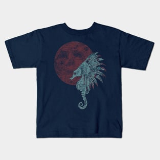 native seahorse Kids T-Shirt